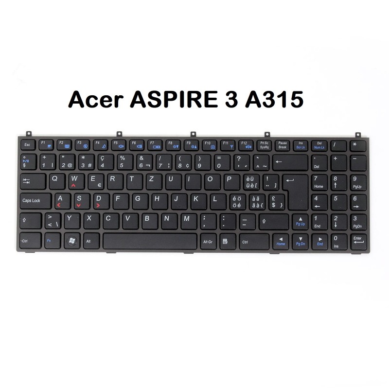 Clavier Pour Pc Portable Acer Aspire A